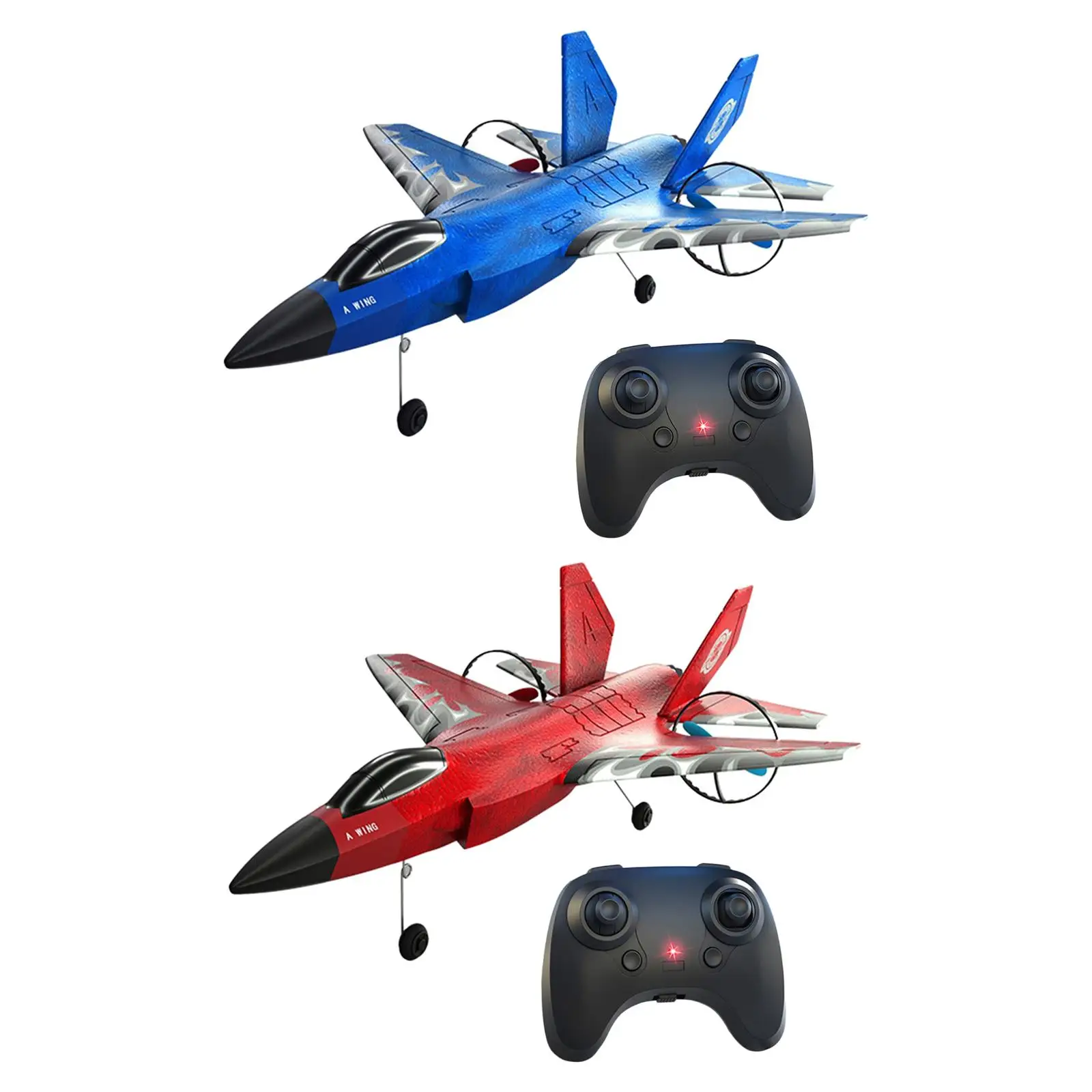 Remote Control Fighter Jet Gift Outdoor Flighting Toys Foam RC Airplane RC Plane RC Glider Aircraft Boys Girls Beginner Kids