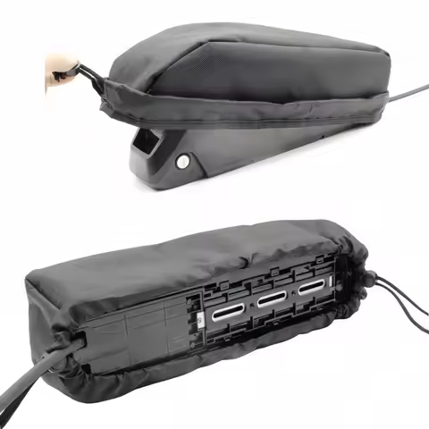 Ebike Battery Cover,Waterproof Dustproof Ebike Battery Protective Cover for Hailong eBike Lithium Battery Protection Cover