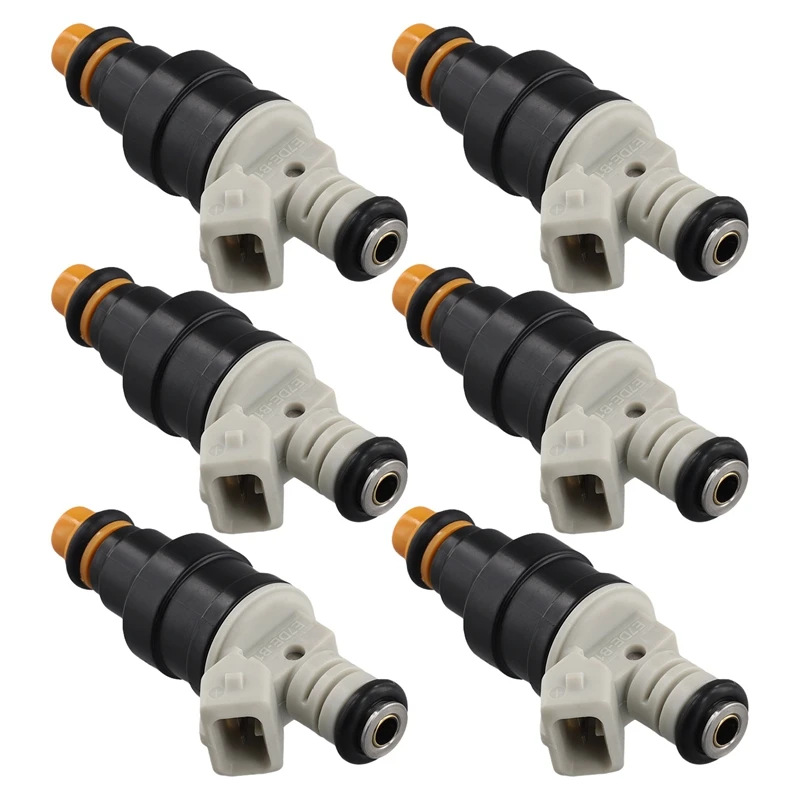 6Pcs 0280150727 New Fuel Injector Nozzle For Ford Ranger Tempo Mazda B2300 2.3L 85-97