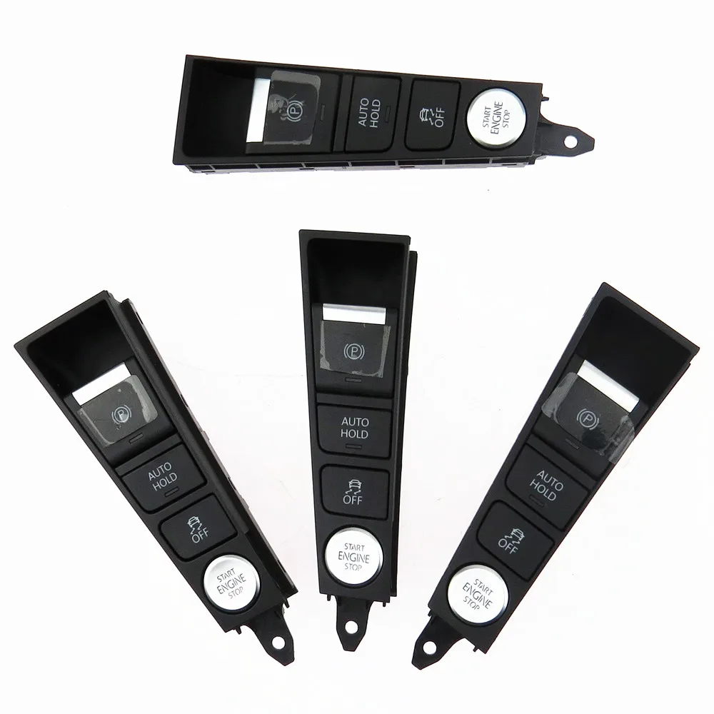 4Pcs 3AD927137A Handbrake Button ESP EBP Engine Start-stop Automatic Hold Switch For VW Passat B6 B7 CC 3AD927137B 3AD 927 137 B