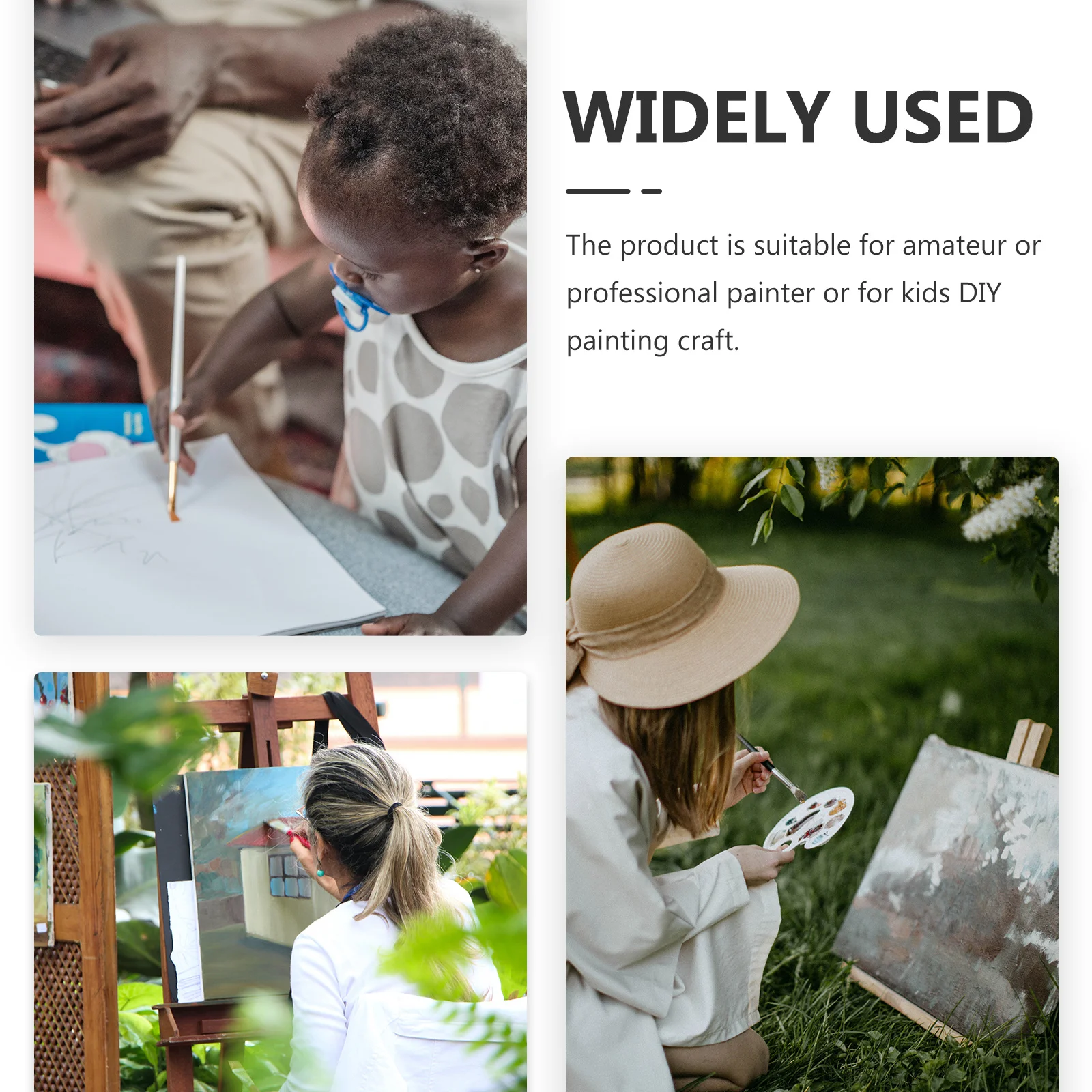 1 مجموعة 1 مجموعة صينية طلاء السيليكون 6-شبكة لوحة خلط الألوان للفنانين دهان داي الحرف المائية النفط الأكريليك المحمولة #5