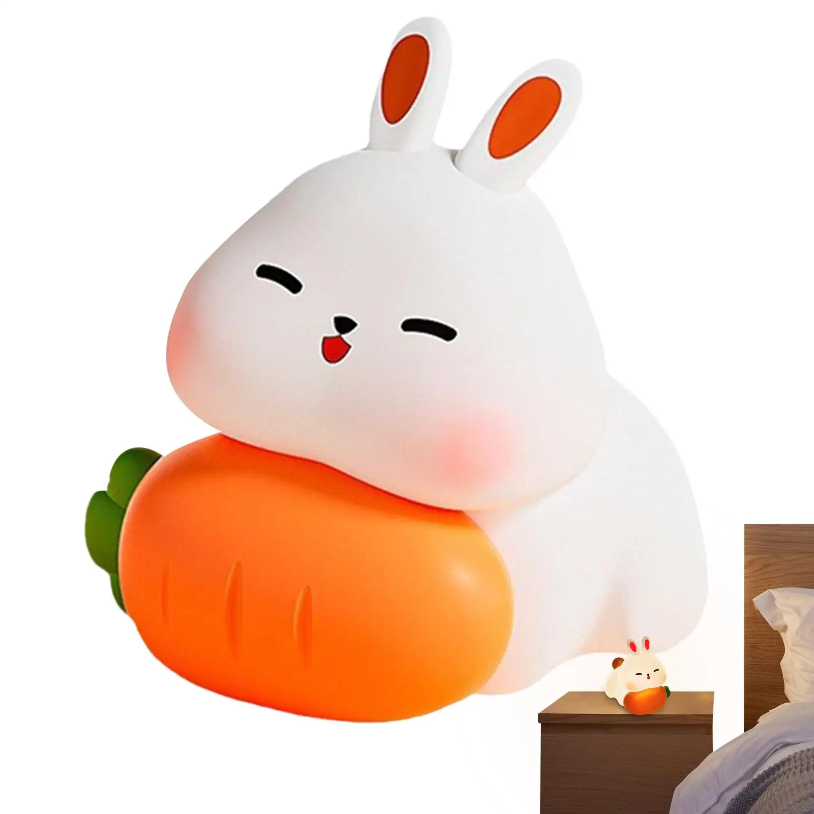 

Night Light Rechargeable Nightlight Room Decor LED Night Light For Kids Bedside Desk Home Dining Room Nightstand