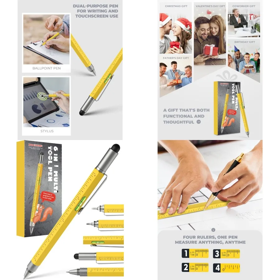 

Чулки для чулок, многофункциональный инструмент, ручка-уникальные подарки с белым слоном для взрослых, полезные идеи подарков на день рождения для пап, дедушек W