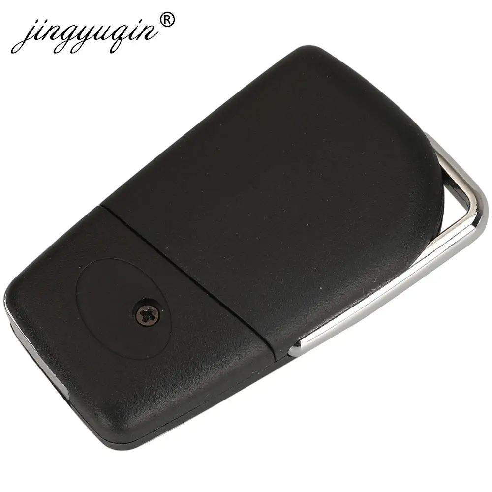 Jingyuqin VA2 Flip Télécommande Clé De Voiture Fob 433MHz H-8A pour Toyota Aygo CorTrustAuris/G Puce fit Verso Avensis S000048000 A03TAA