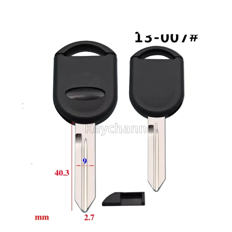 5PCS Tansponder Key Chip Case FO38 Key Blade For Ford Mustang Explorer Edge  #19 KD Key Blade Spare Car Key Locksmith Tool