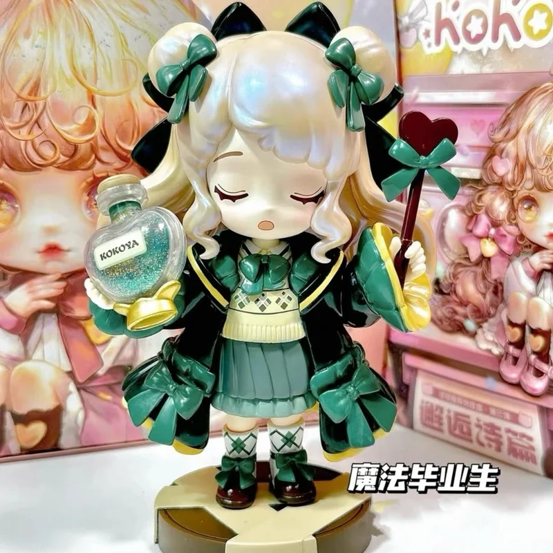 Kokoya 3,0 натуральная поэзия Encounter слепая коробка милый настольный орнамент Коллекционная кавайная игрушка для детей девочек Рождественский подарок