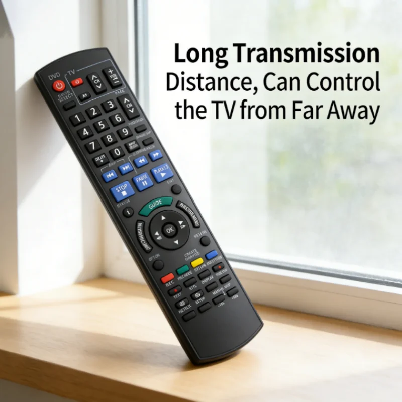 

New N2QAYB000127 Universal Replacement Remote Control for Panasonic DVD Recorder Models DMR-EX78EB DMR-EX77EB DMR-EX88EB
