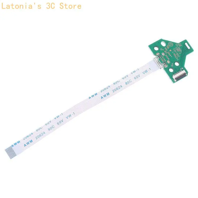 USB-Ladeanschluss-Buchsenplatine JDS-011 für Controller mit 12-poligem Flexkabel X3UB – Detail 2