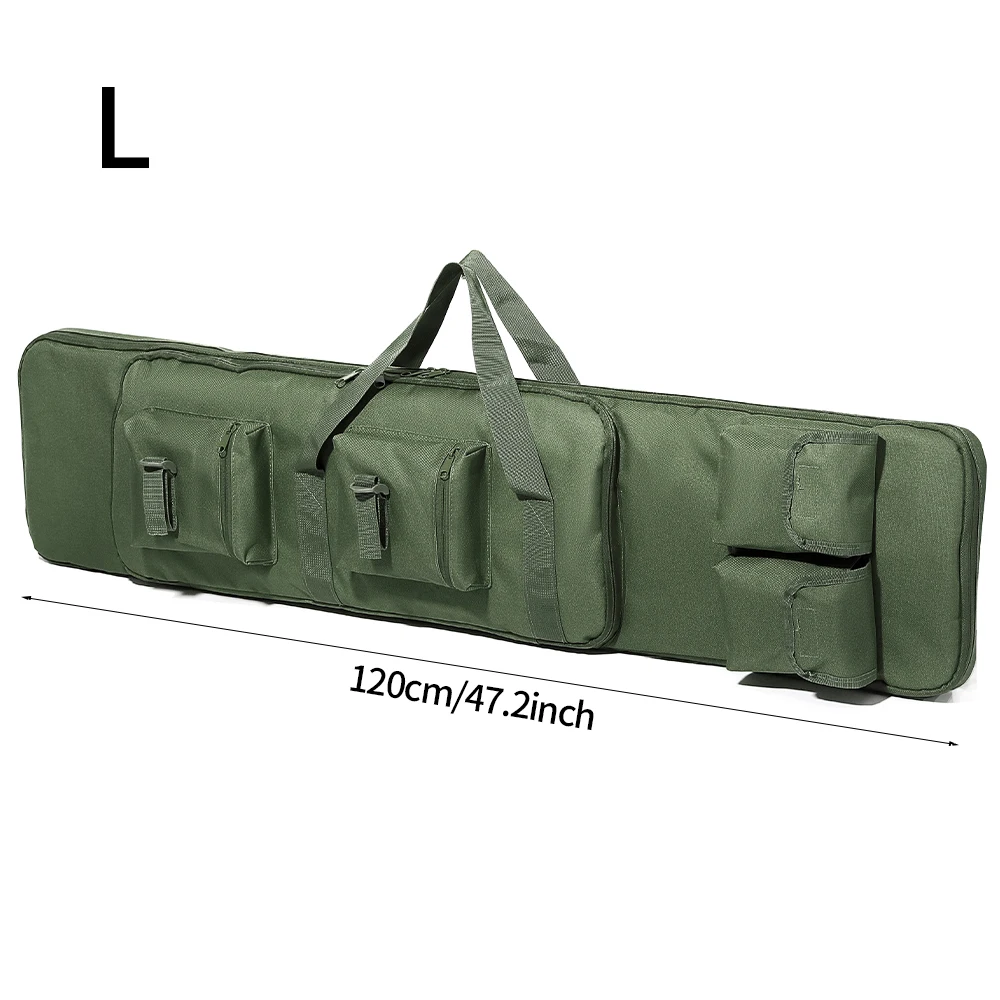94cm 120cm Dubbele Lange Geweertas Zachte Geweerhoes Geweer Rugzak Schiettas Schoudertas voor Jacht Accessoires - afbeelding 1