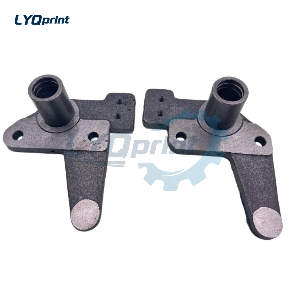 Heidelberg CD102 Paper Beater Bar & Holder  Alignment Bracket  Threaded Delivery Rod  Copper Bushing