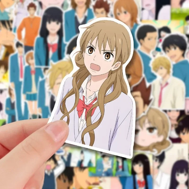 Kimi Ni Todoke Stickers Kuronuma Sawako Kazehaya Shouta Anime Sticker DIY Journal Decor Cute Student Stationery Supplies Gift