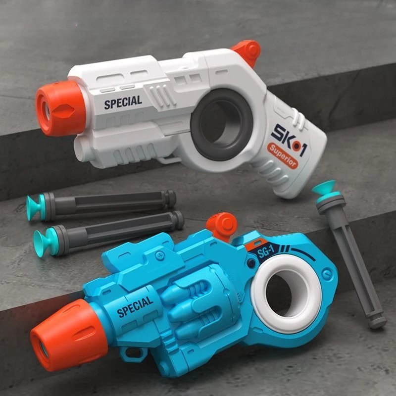 ปืนของเล่นเด็กแบบยิงลูกซอฟท์ สำหรับเล่นกีฬากลางแจ้ง เกมยิงปืน ของเล่นคลายเครียดสำหรับผู้ใหญ่ ของขวัญวันเกิด