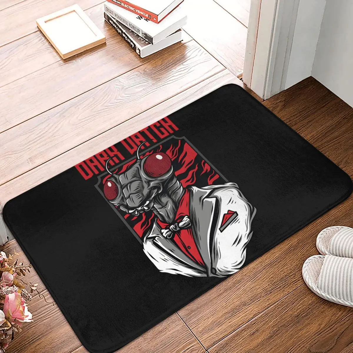 Marvel Ant Man Bedroom Mat Dark Watch Ant Sticker Doormat Flannel Carpet Entrance Door Rug Home Decor