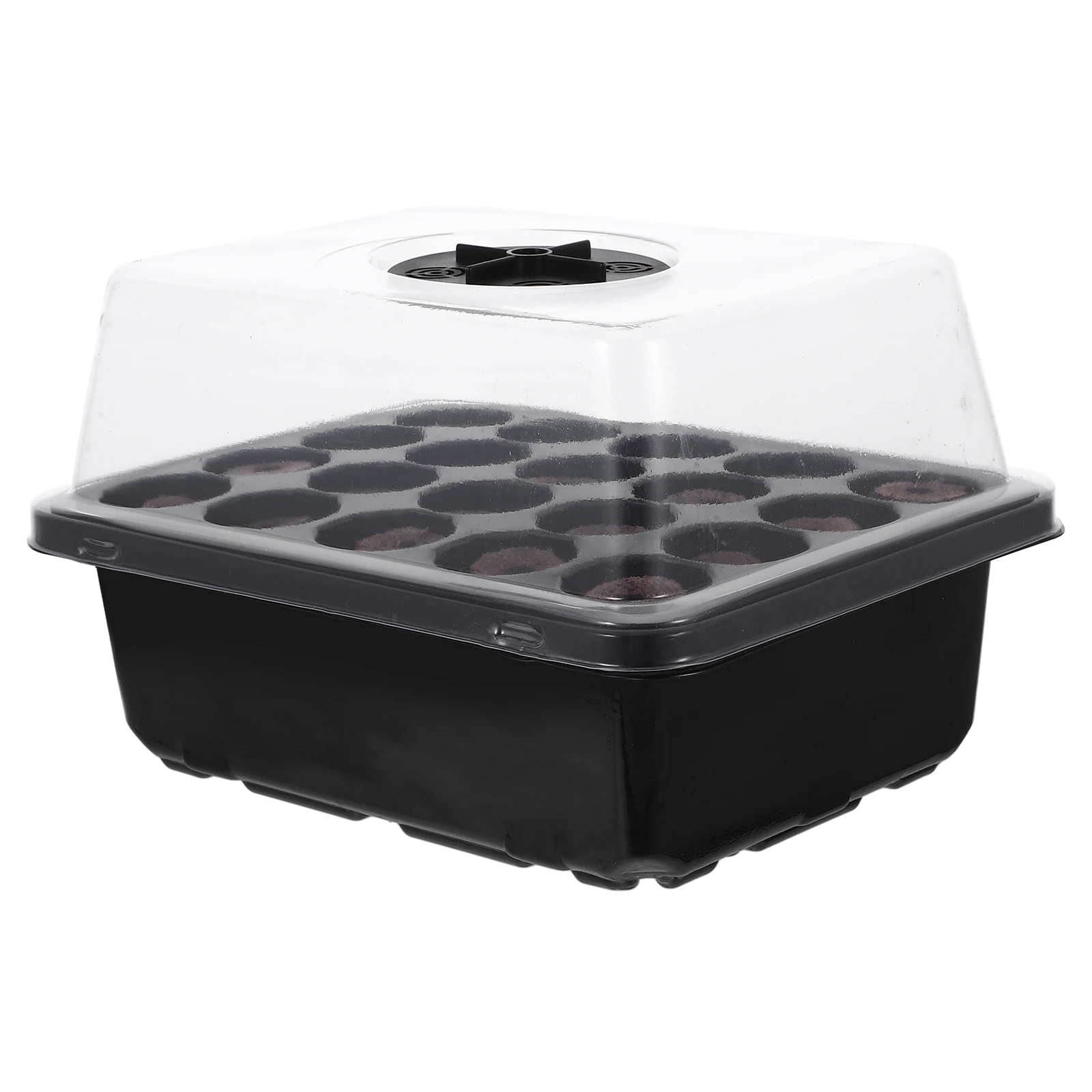 

1Set Nursery Starter Tray 20-Cell Germination Box Planter for Seedlings Sprouting and Growing Starter Tray Small Propagator