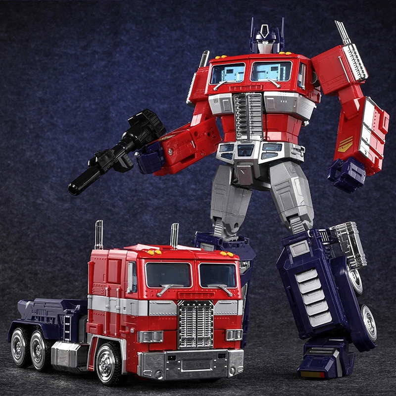 

Transformation Toys Optimus Battle Damage MPP10 XP10 YOUHU Black Apple Flat Head Column OP Commander Deformation Robot Car Model