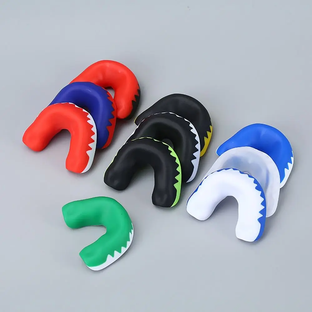 Durable Safety Mouth Guard EVA Color Contrast Mouthguard Tooth Brace Thai Boxing