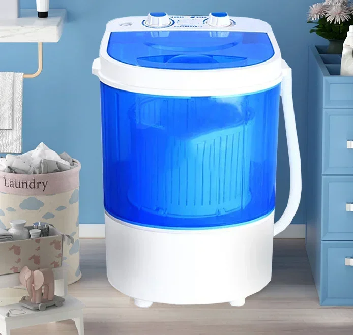 

4.5LMulti-functional Mini Washing Machine Small Semi-automatic Wave Wheel Washing Integrated Home Shoe Washing Machine