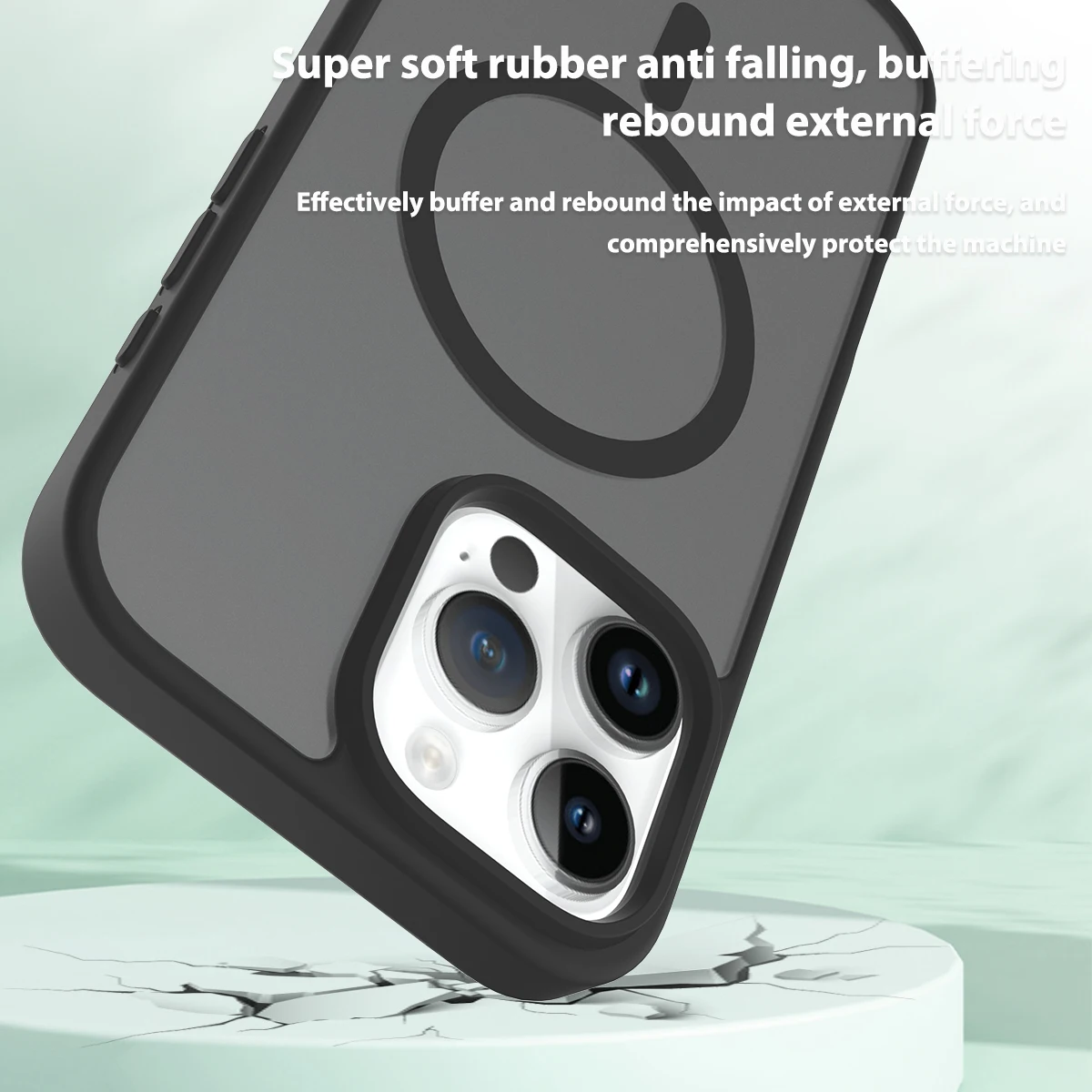 المغناطيسي الفاخرة ماتي درع شحن لاسلكي ل Magsafe جراب هاتف آيفون 17PM 16 15 14 13 17 برو ماكس غطاء جديد للصدمات