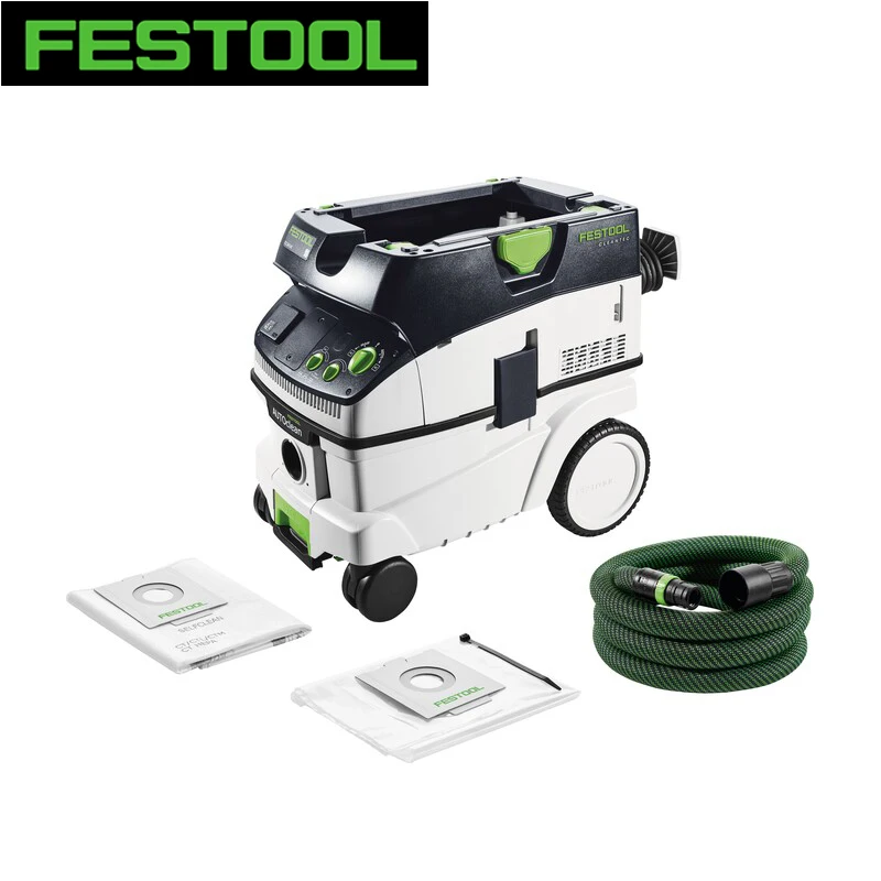 FESTOOL 574944 Mobile Dust Extractor CLEANTEC CTL 26 E AC 230V Filtration Dust Collection High Suction Powered Cleaning Tool