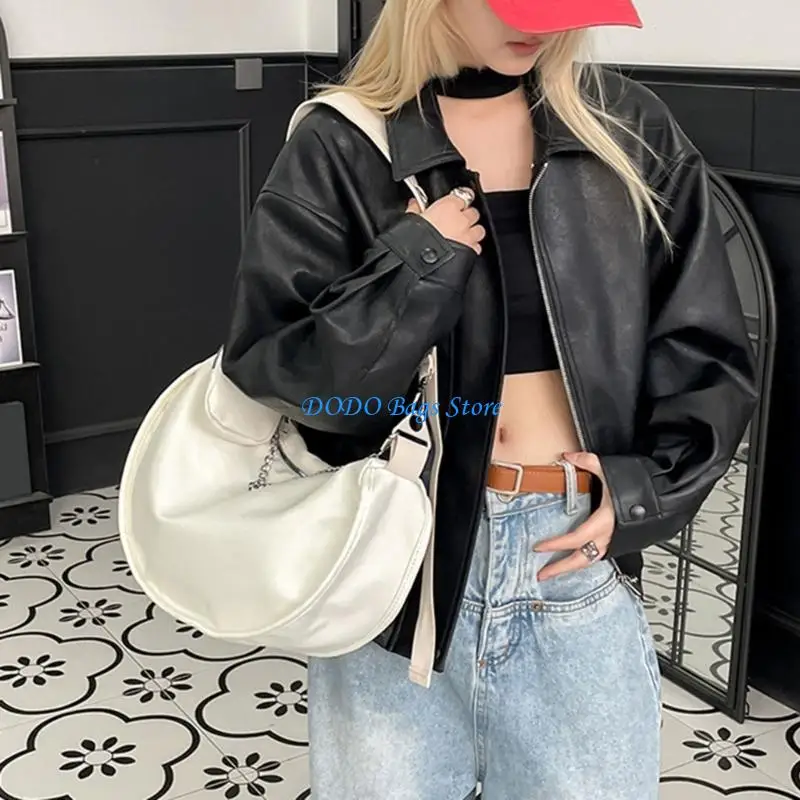 Túi Nylon Thời Trang Cho Nữ Không Gian Rộng Rãi Túi Đeo Vai Túi Đựng Tiền Mặt Satchel Thích Hợp Cho Mua Sắm Và Du Lịch