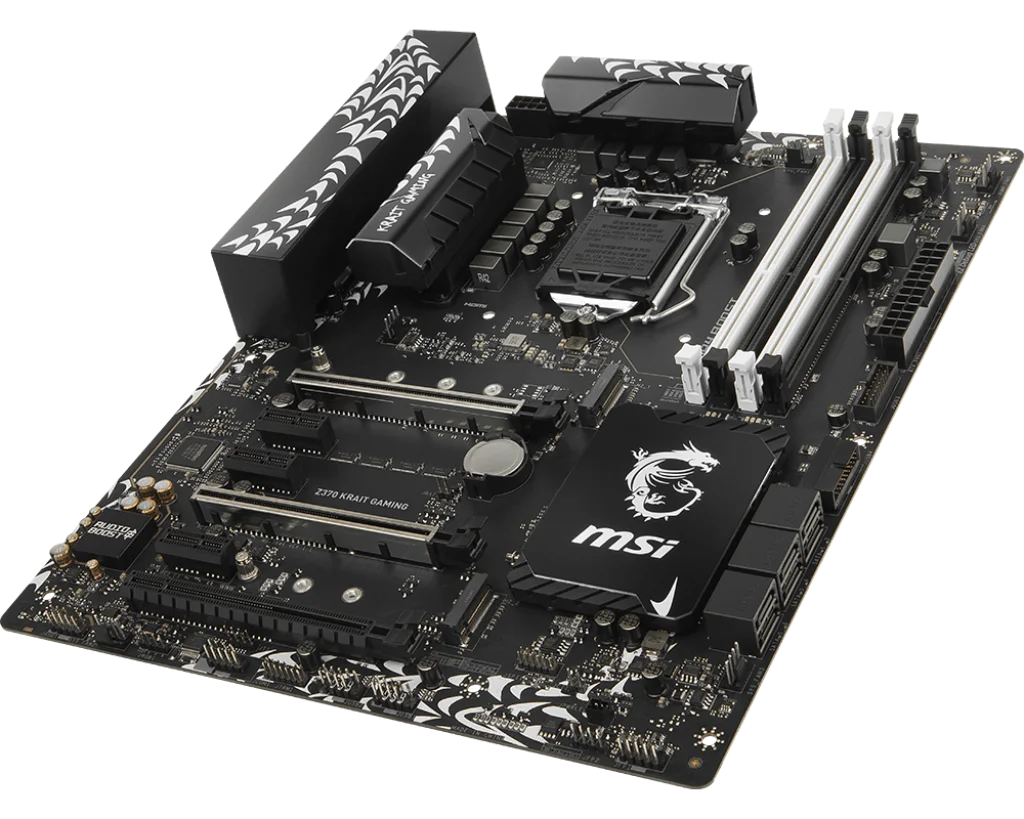 Imagem -03 - Placa-mãe para Jogos Msi-intel Z370 Lga 1151 Ddr4 Usb 3.1 Atx Usado