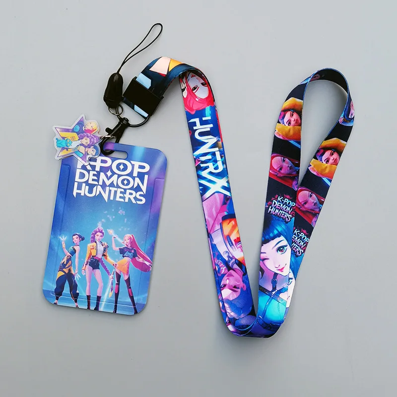 New product: K-pop Demon Hunters Card Holder Kawaii Bus And Subway Card Holder Protective Cover Cute Student Girl Gift