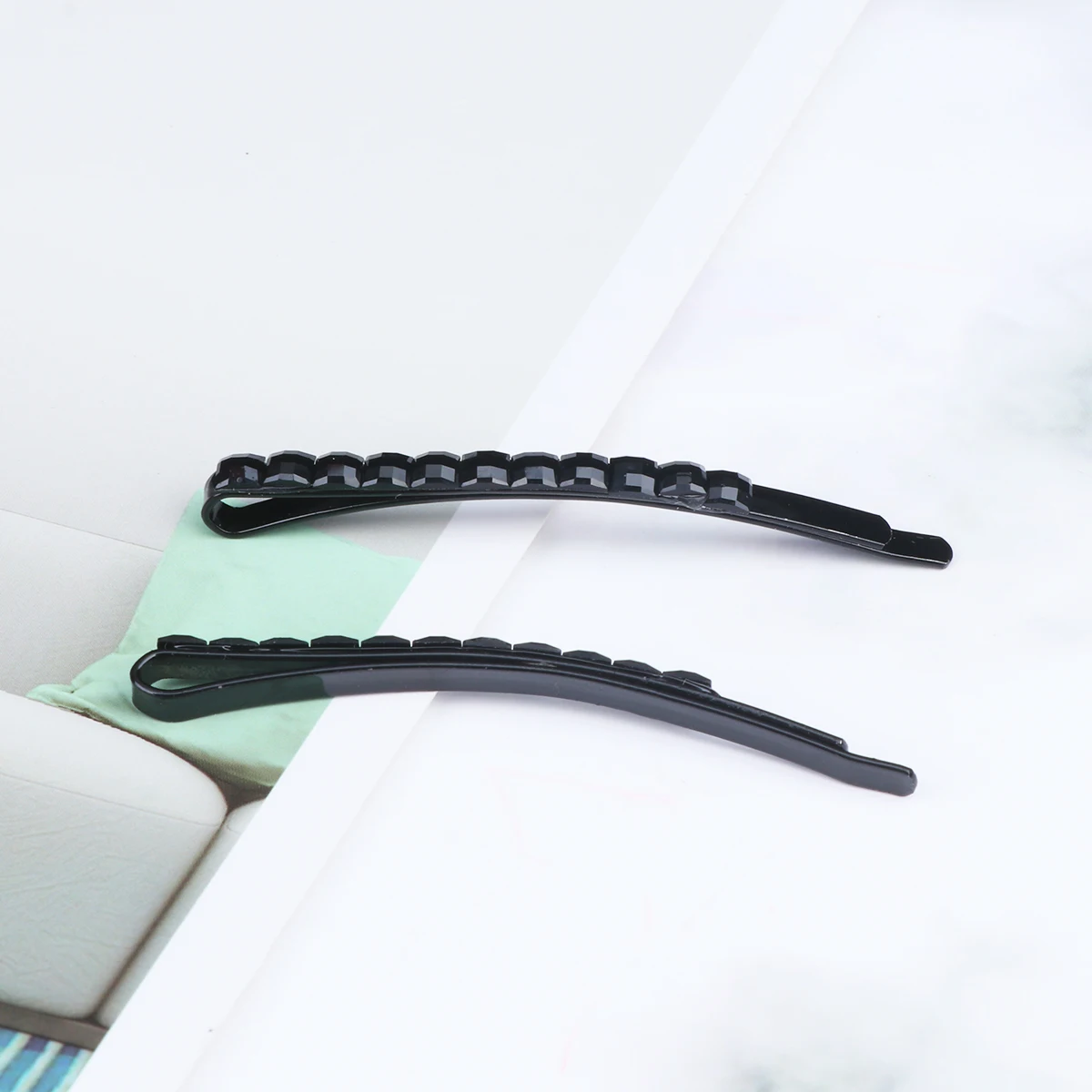 

40 Pcs Clip Wedding Hair Accessories Bang Clips Women Single Row Rhinestone Hairpin Bride