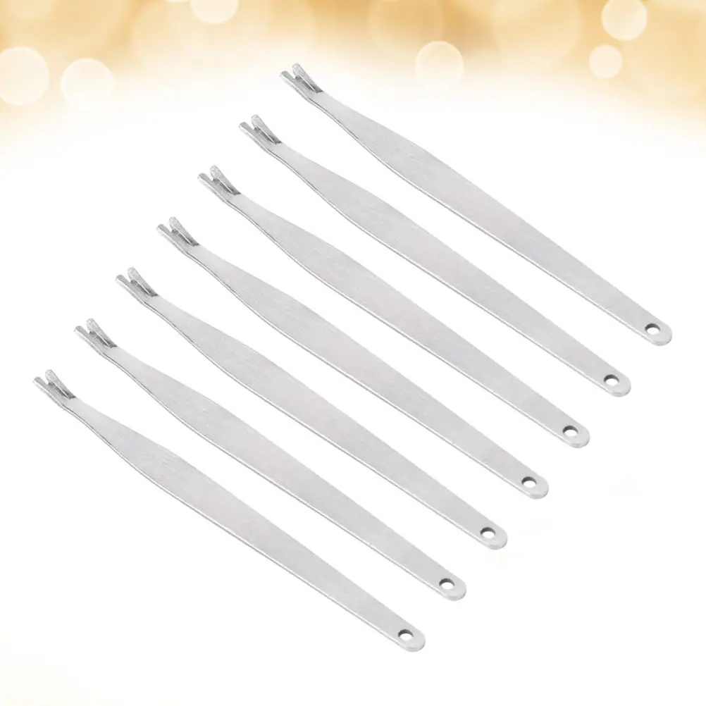 

40Pcs Nail Dead Skin Fork Stainless Steel Professional Manicure Pedicure Tools Cuticle Pushers Dead Skin Removers for Home Salon