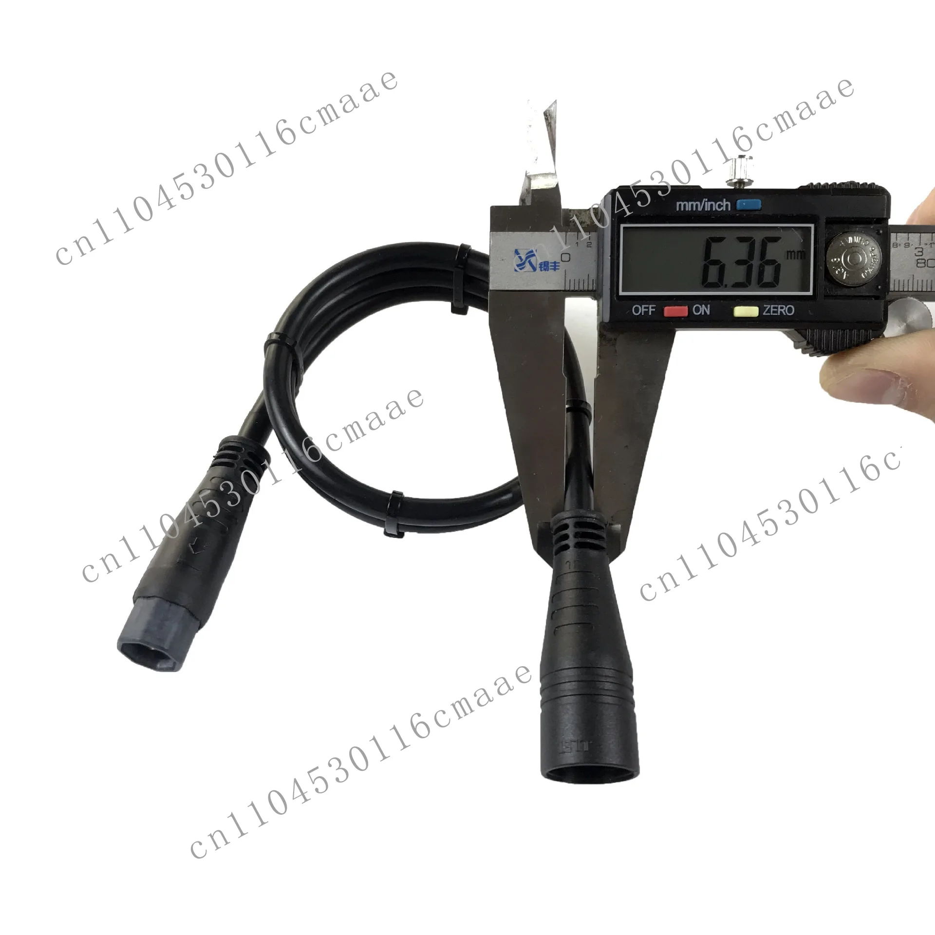 lithium battery modification accessories, cable length 60cm, suitable for 1000W motor/large motor waterproof extension cable