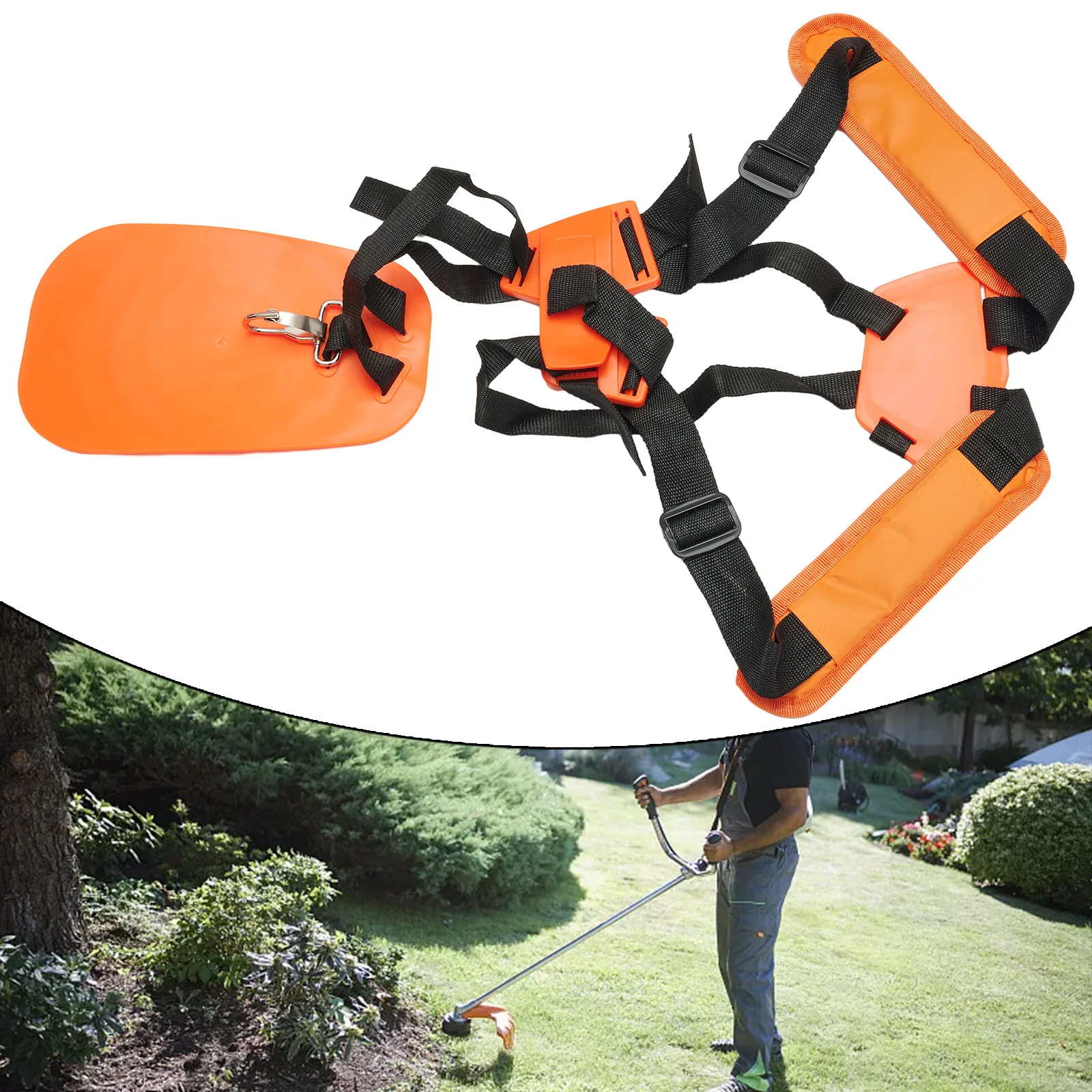 Adjustable Strap Plastic Shoulder Strap Harness String Trimmer Trimmer For Mcculloch For Poulan Brush Cutters 1PC