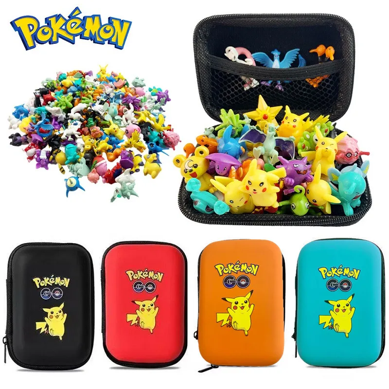 Pokemon character 24 pieces/boxdifferent style model series toys 2-3 cm cartoon character doll Picchu children's Christmas gift