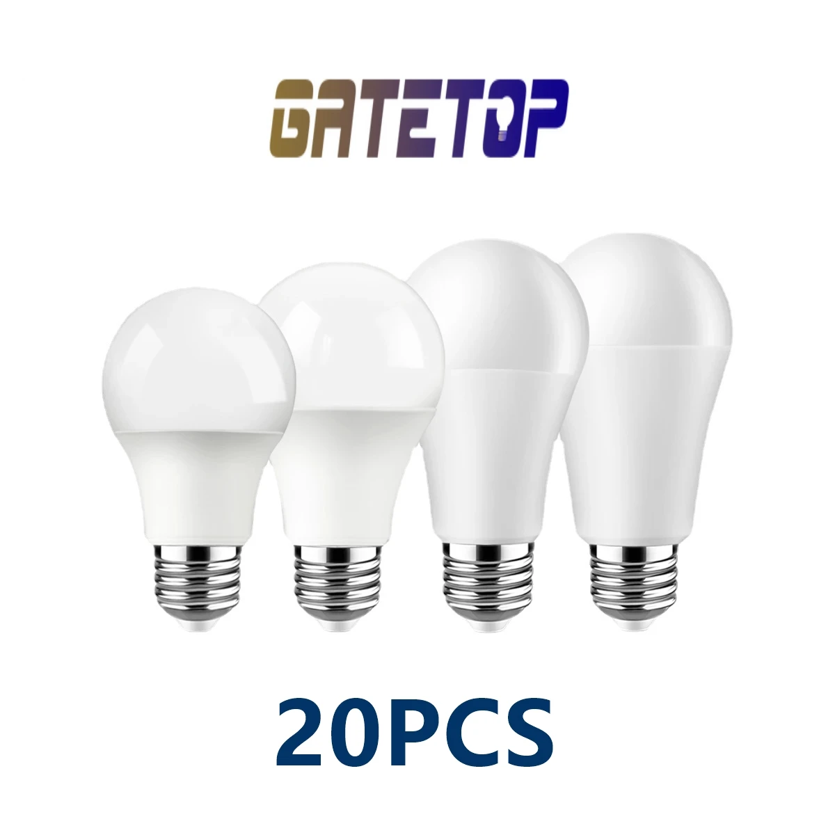 

20PC Led bulb AC 220V-240V highlight A60 8W-18W B22 E27 bombilla lampara led bulb lighting Suitable for kitchen, living room