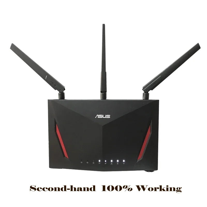 

ASUS RT-AC86U AC2900 TOP 5 Wi-Fi Router 802.11AC MU-MIMO Dual-Band 2.4 GHz/5 GHz 1600Mbps 4 Port Gigabit WiFi 5