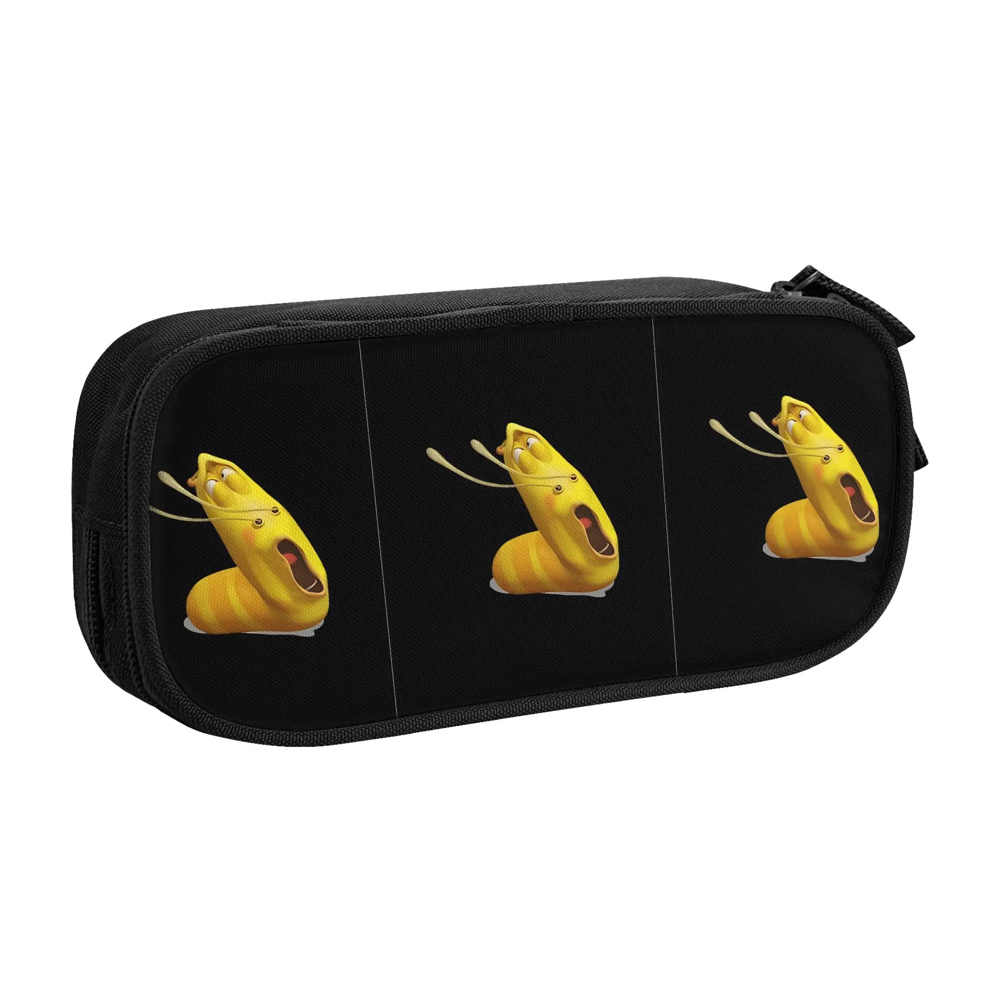1 Piece Lightweight cartoon bug graphic Pencil Case Girls Pen Bag Larva School Pencil Pouch