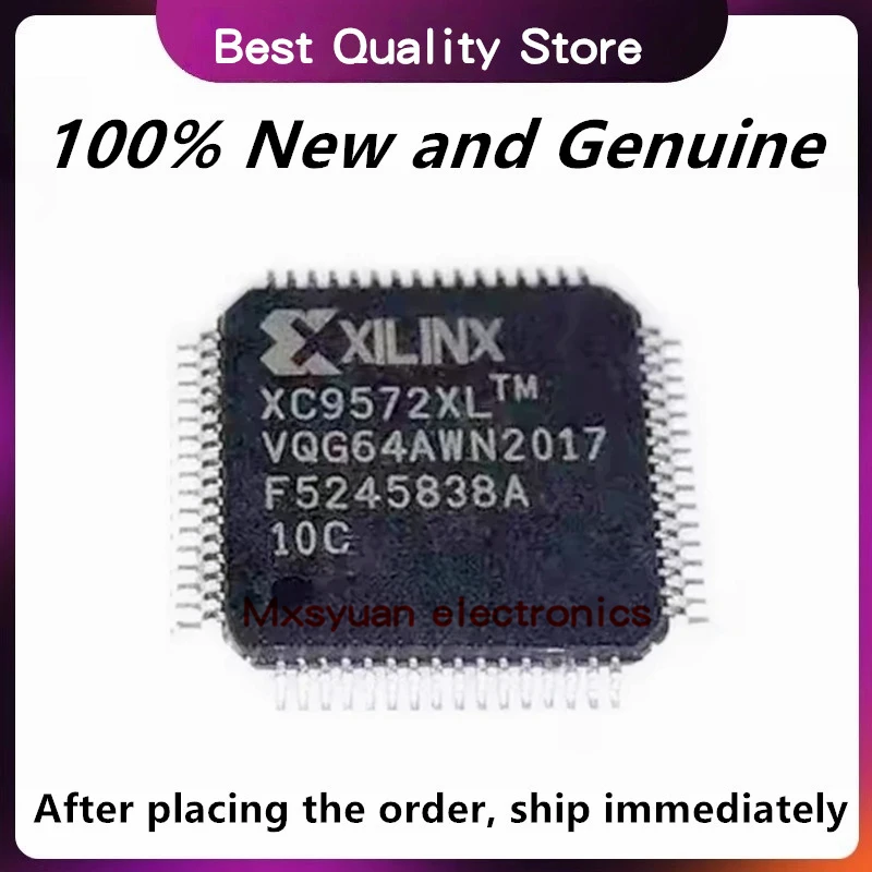 10PCS~100PCS/LOT Original XC9572XL-10VQG64C XC9572XL-VQG64C XC9572XL-10VQ64C XC9572X QFP64 100% New and Genuine