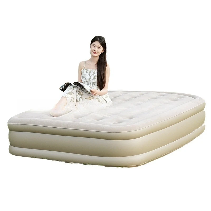 Fifth generation pump automatic inflatable mattress outdoor camping air mattress double height