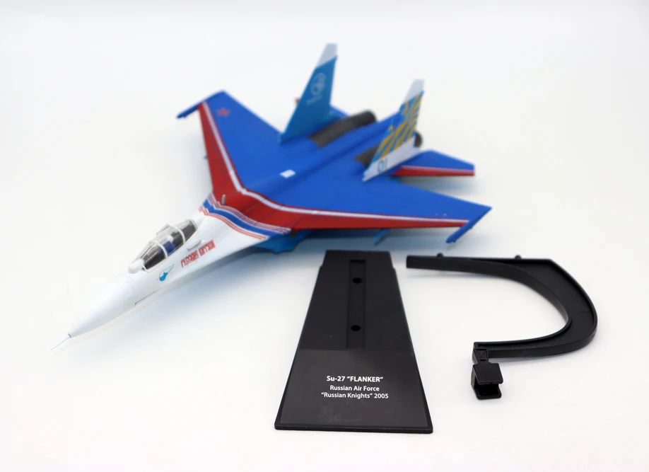 

NEW 1 100 Scale Su-27 Flanker Russian Air Force 2005 Fighter Diecast Alloy Toy Model for Collection Gift