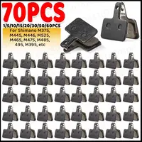 -70 Uds pastillas de freno de disco de bicicleta de resina para Shimano B01S MT200 M400 MT500 M315 M525 M475 M495 M515 M975 M355 M375 pieza de bicicleta MTB