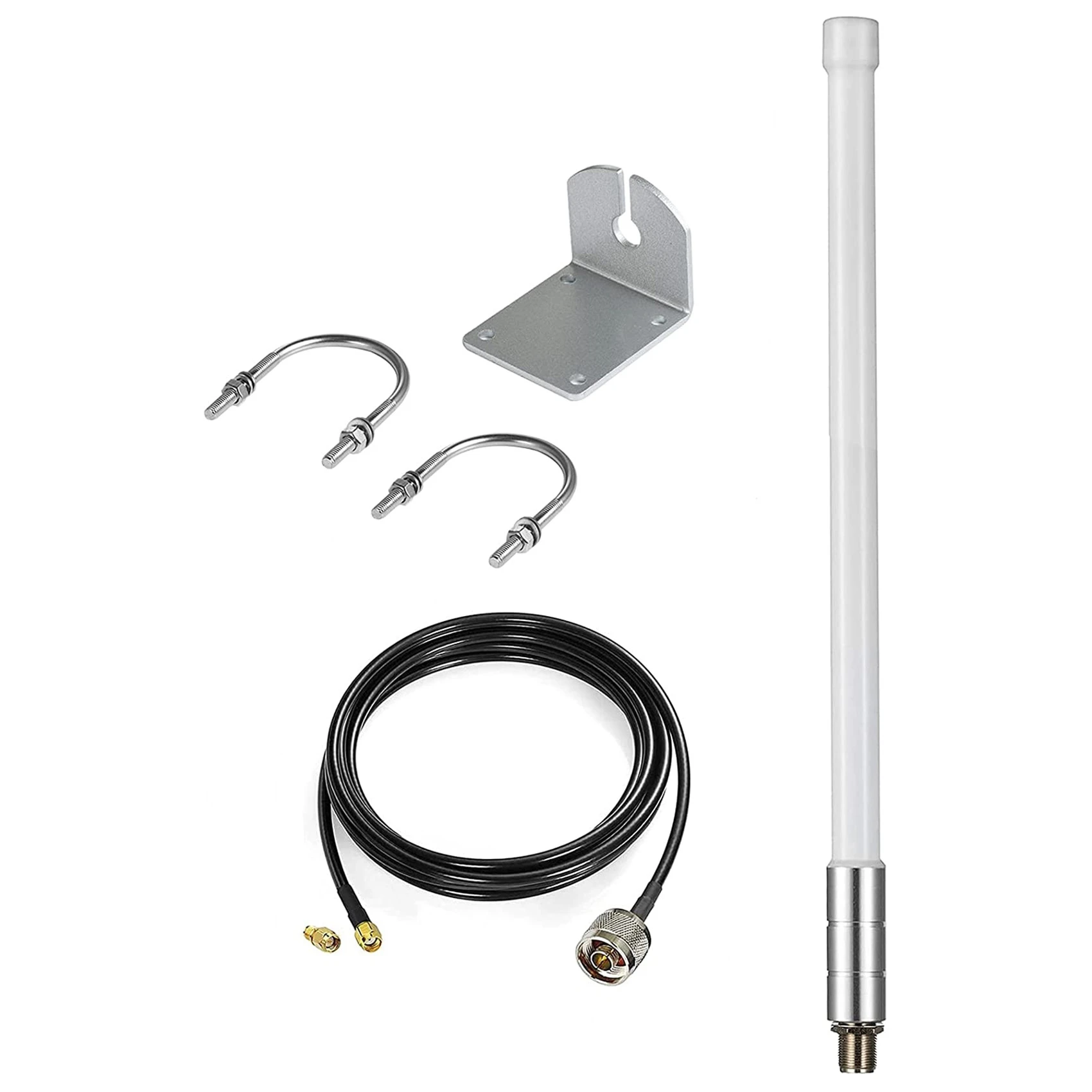 

8DBi Long Range Cellular Ultra Distance LoRa Gateway Antenna Omni-Directional Glass Fiber LoRaWan 915MHz Antenna