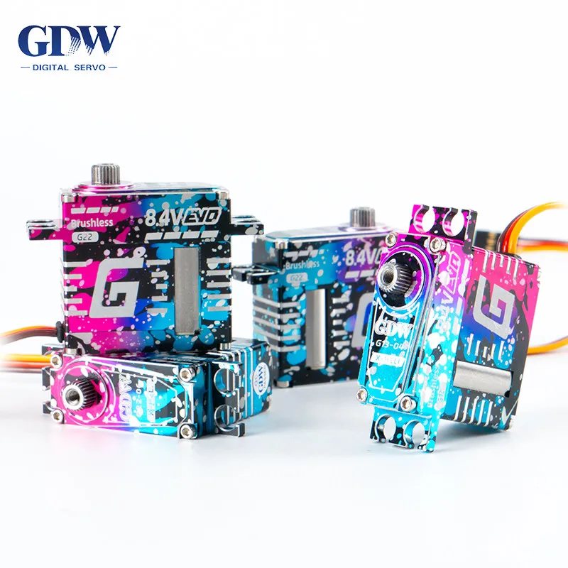 GDW G22 swashplate G13 narrow-frequency lock tail high-speed brushless digital steering gear for competition helicopters