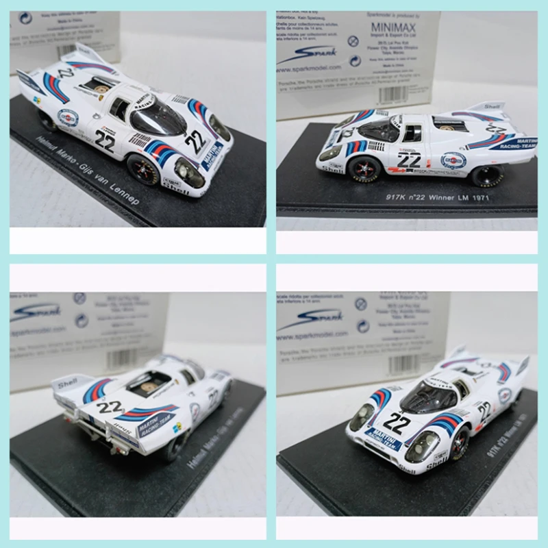 

Spark 1/43 917K Winner LM 1971 Resin Car Model Static Collection Decorated Holiday Gifts Toys