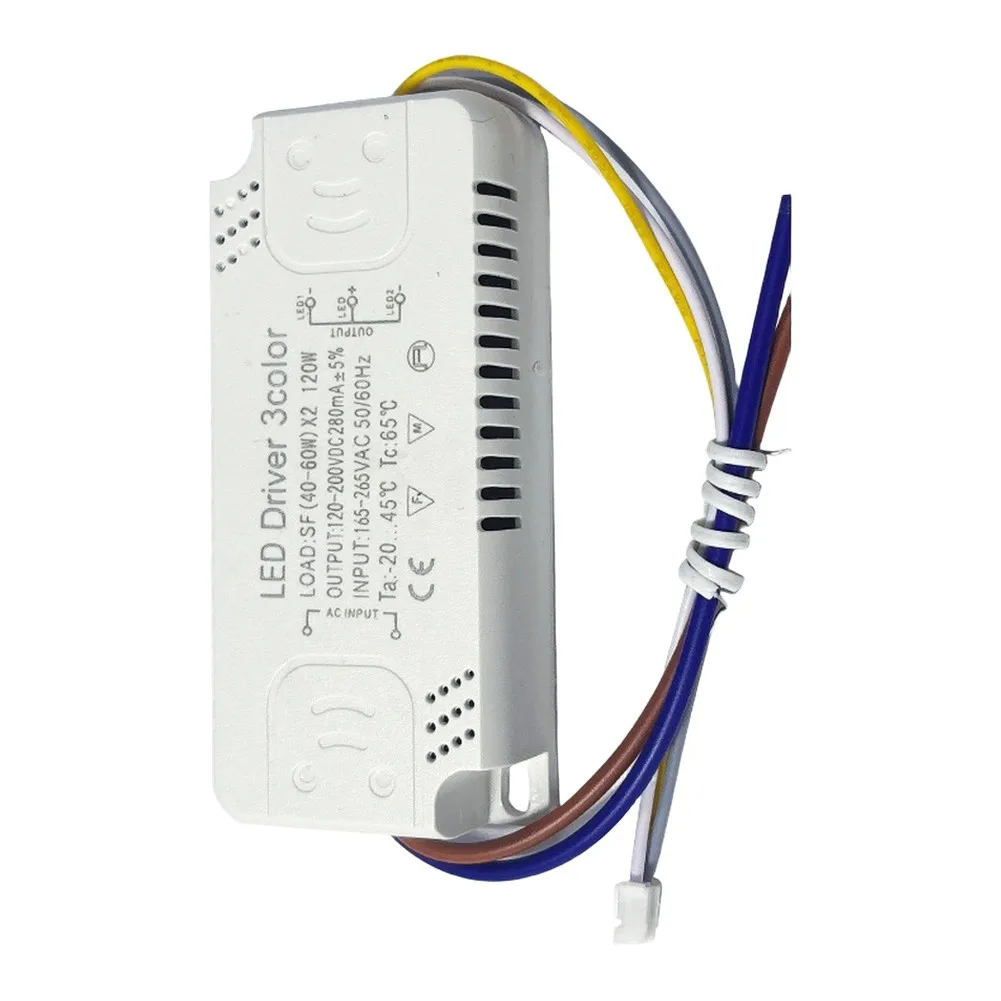LED Driver for 3-Color Downlight Projects For Transformer-Supporting AC165-265V Input Constant Current Output Design
