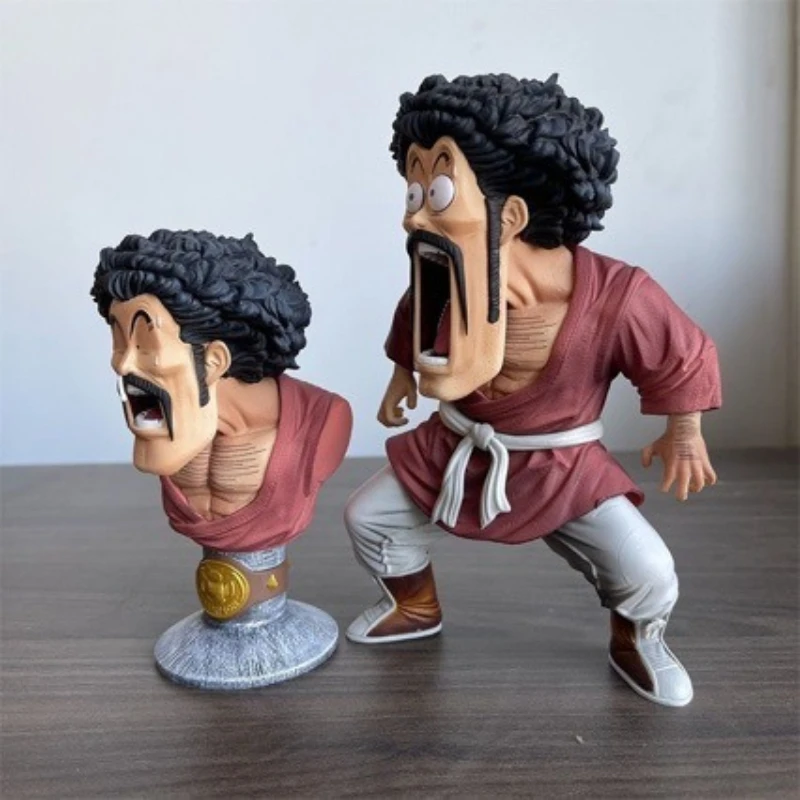 18cm New Dragon Ball Anime Figure Hercule Perimeter PVC Model Two Headed Statue Desktop Decoration Ornaments Birthday Gifts Toys