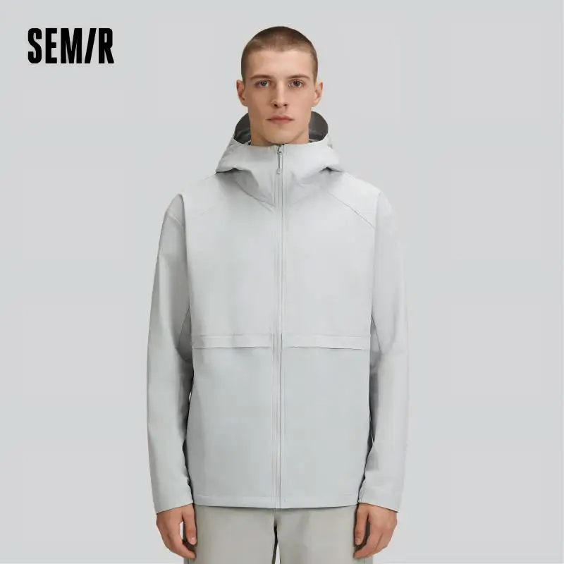 Veste UV Homme Semir 2026 à Capuche – Sensation de Fraîcheur, Respirante, pour Sports de Plein Air, 