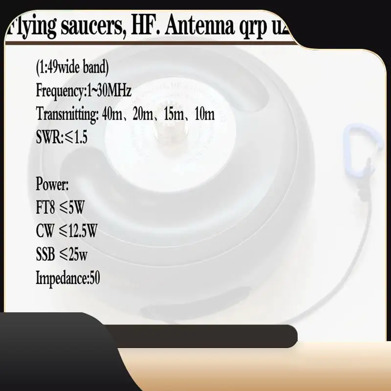 

Карманная антенна НЛО CW/SSB Коротковолновая радиоантенна Широкополосная антенна End-Fed-T44C