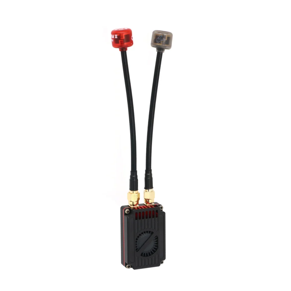 RUSHFPV 4.9G 5.8G 2.5W VTX 8+ 48CH Kanaal IRC Tramp Protocol 7-30V Dual-frequentie Video Zender voor RC FPV Lange Afstand Drone