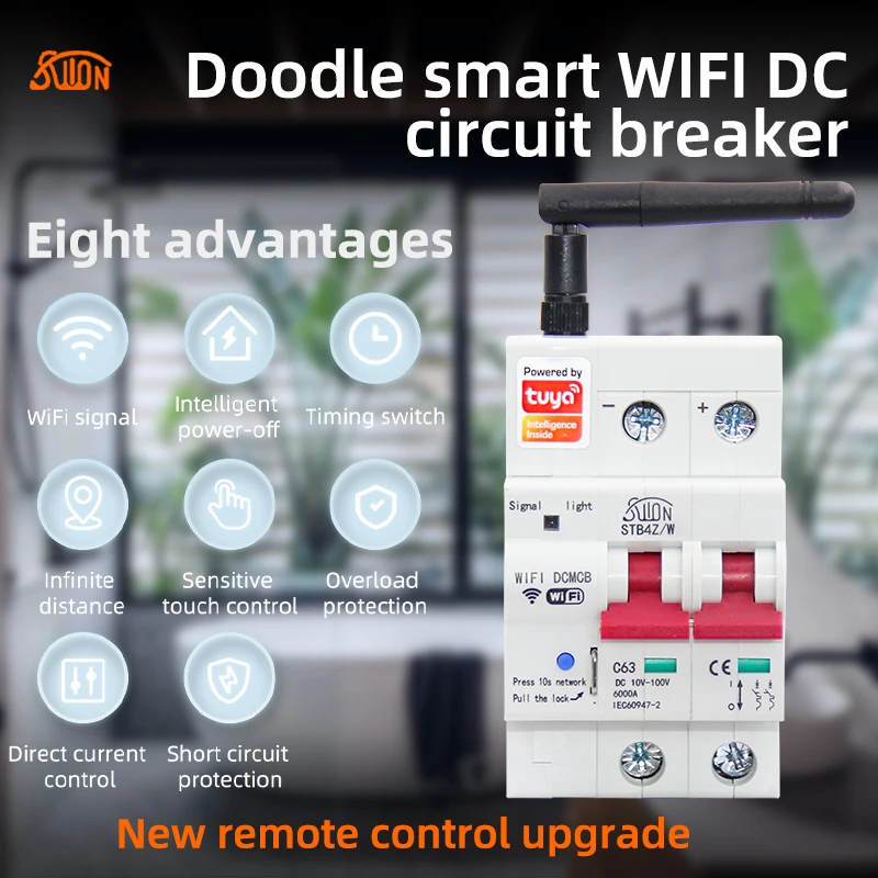 Tuya inteligentne WiFi wyłącznik obwód DC 10v -100v bezprzewodowy pilot zdalnego sterowania z Alexa asystent google Yandex Alice do inteligentnego