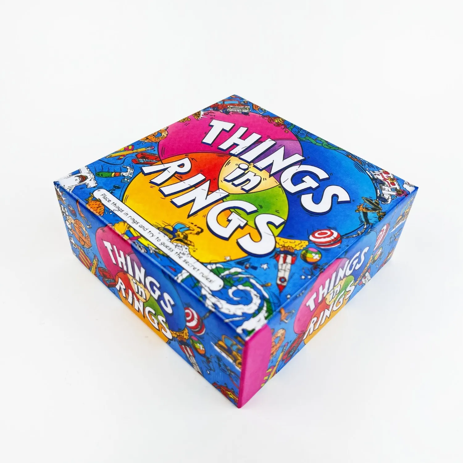 Things in Rings: 2-6 Player Icebreaker Board Game - Hilarious & Interactive Fun for Game Nights, Team Building & Corporate Event