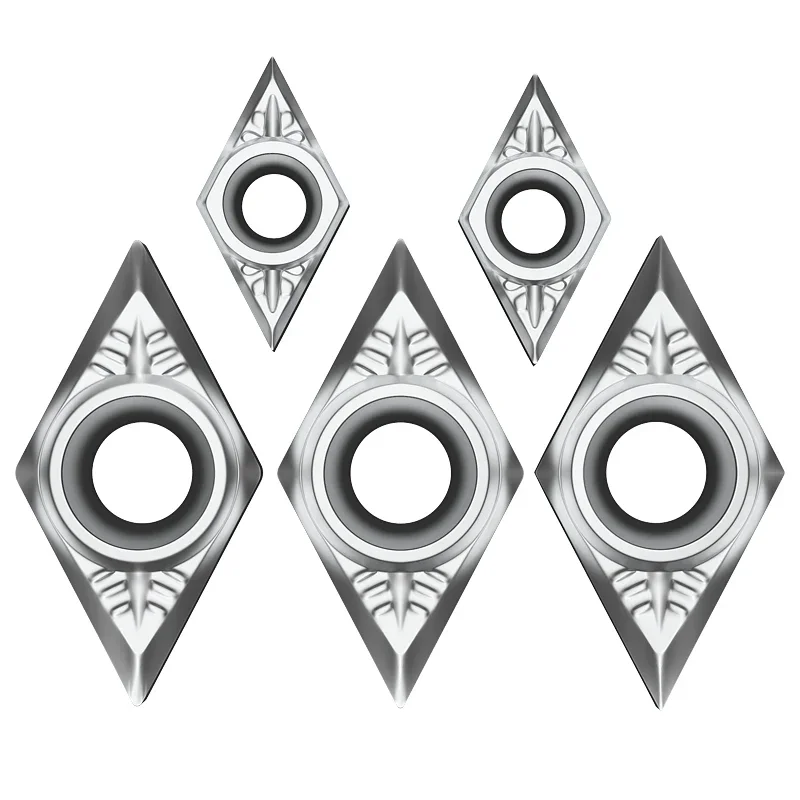 أداة قطع شفرة CNC أداة تحول محددة من سبائك الألومنيوم DCGT 070202   DCGT 070204   DCGT 0702028   DCGT11T302 DCGT11T304 DCGT11T308AK