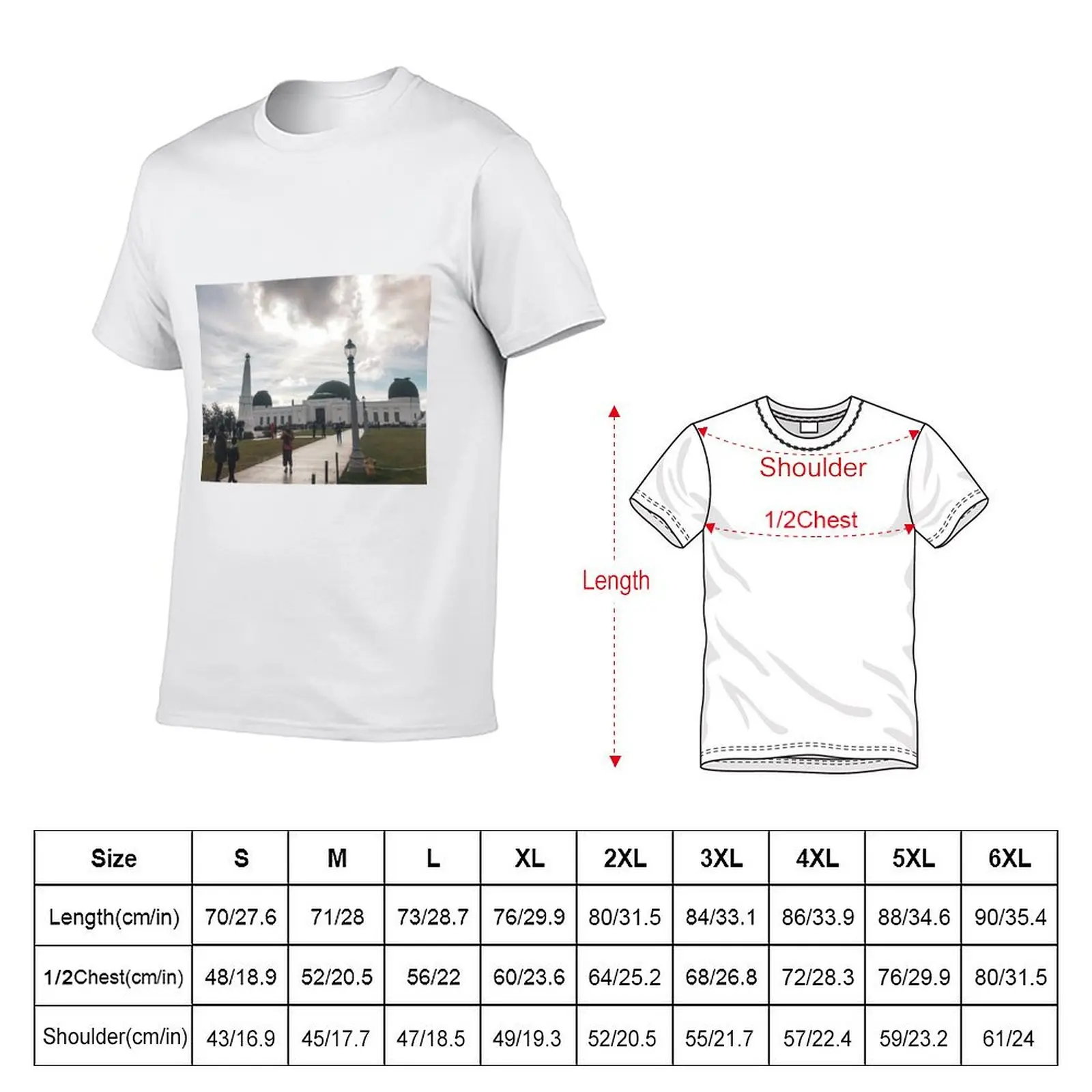 griffith observatory T-Shirt Anti-Perspiration Workout Top
